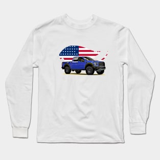 Raptor USA Print Long Sleeve T-Shirt